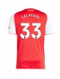 Arsenal Riccardo Calafiori #33 Domácí Dres 2025-26 Krátký Rukáv